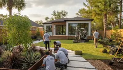 Landscaping design service in New Orleans, LA for residential outdoor spaces