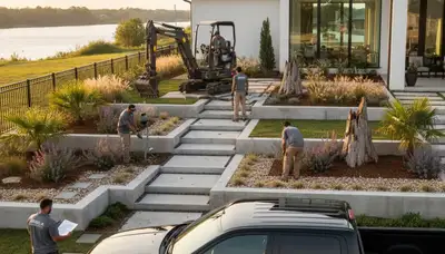 Landscaping design and maintenance in New Orleans, LA for residential and commercial properties
