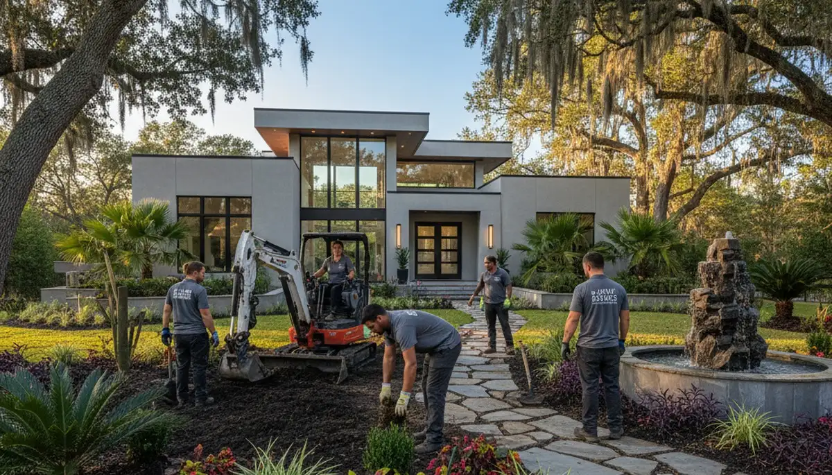 Landscaping design services in New Orleans, LA for residential and commercial outdoor spaces