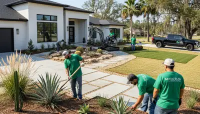 New Orleans, LA landscaping design service for residential and commercial outdoor spaces