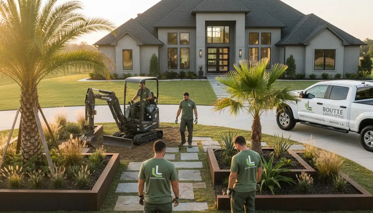 New Orleans, LA landscaping design and installation by New Orleans Landscape Design