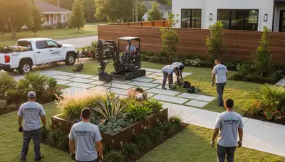 New Orleans, LA landscaping design service for residential yard and garden improvements