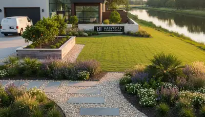 Landscaping team serving New Orleans, LA with professional landscape design and maintenance services