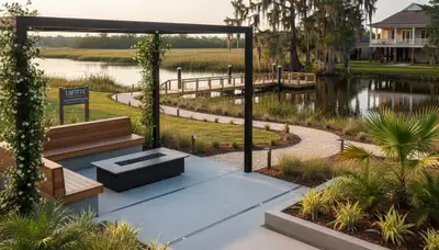 New Orleans, LA landscaping design service for residential yard and garden improvements