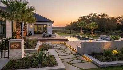 Landscape design team serving New Orleans, LA, for residential and commercial outdoor spaces