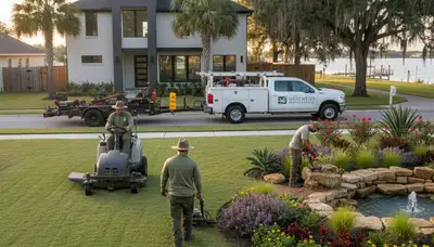Landscaping design services in New Orleans, LA for residential and commercial properties